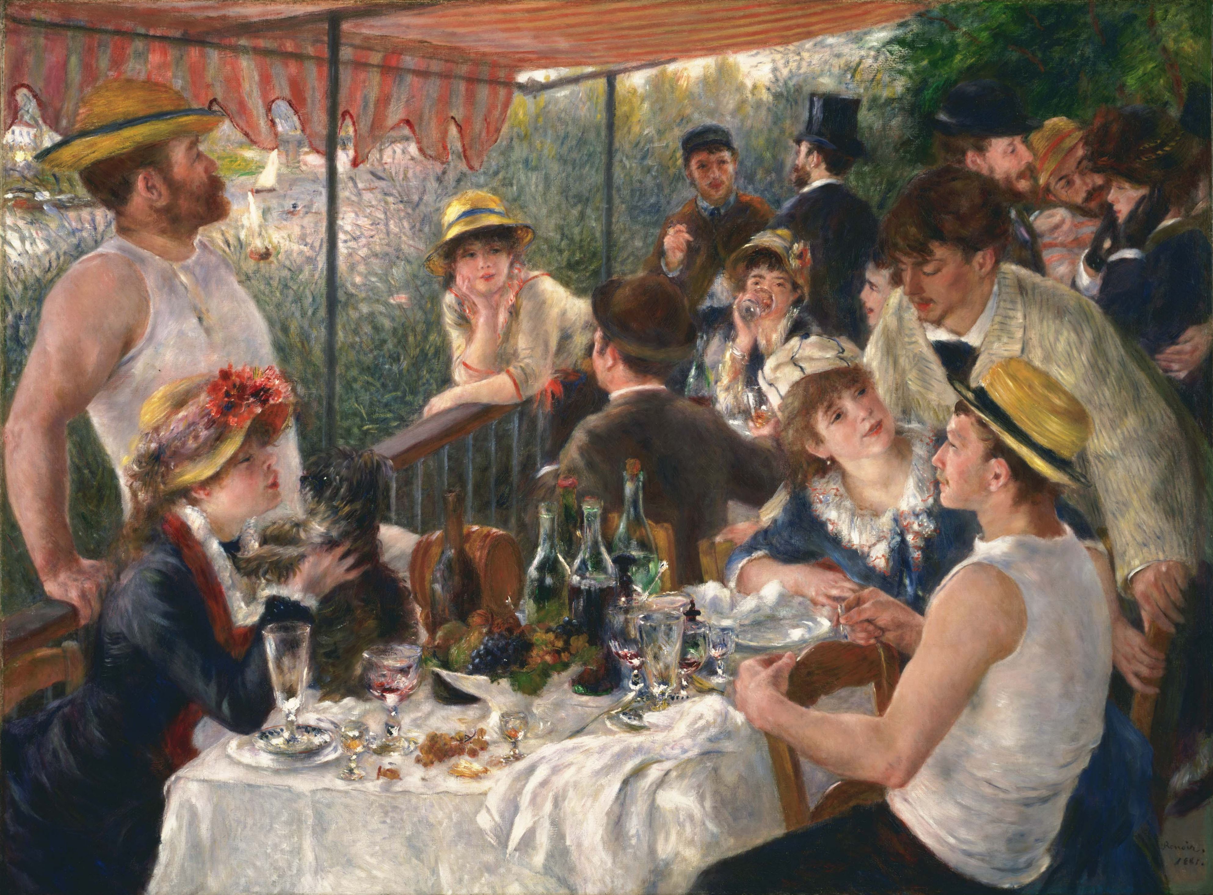 Pierre Renoir painting