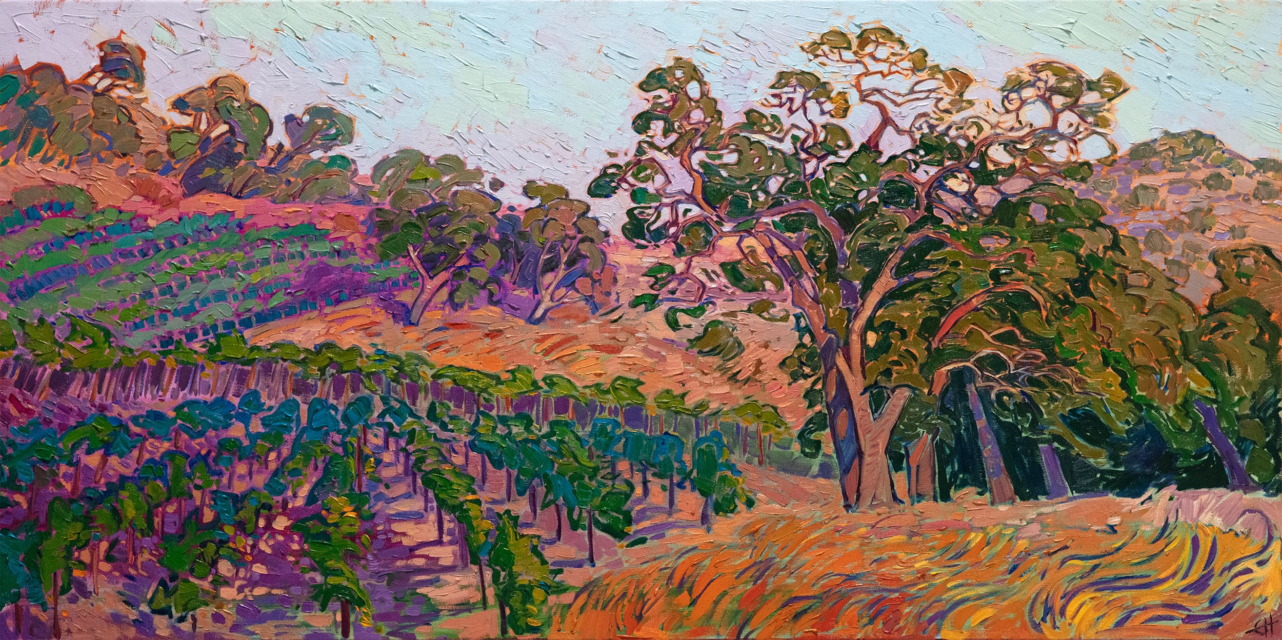 An Erin Hanson painting