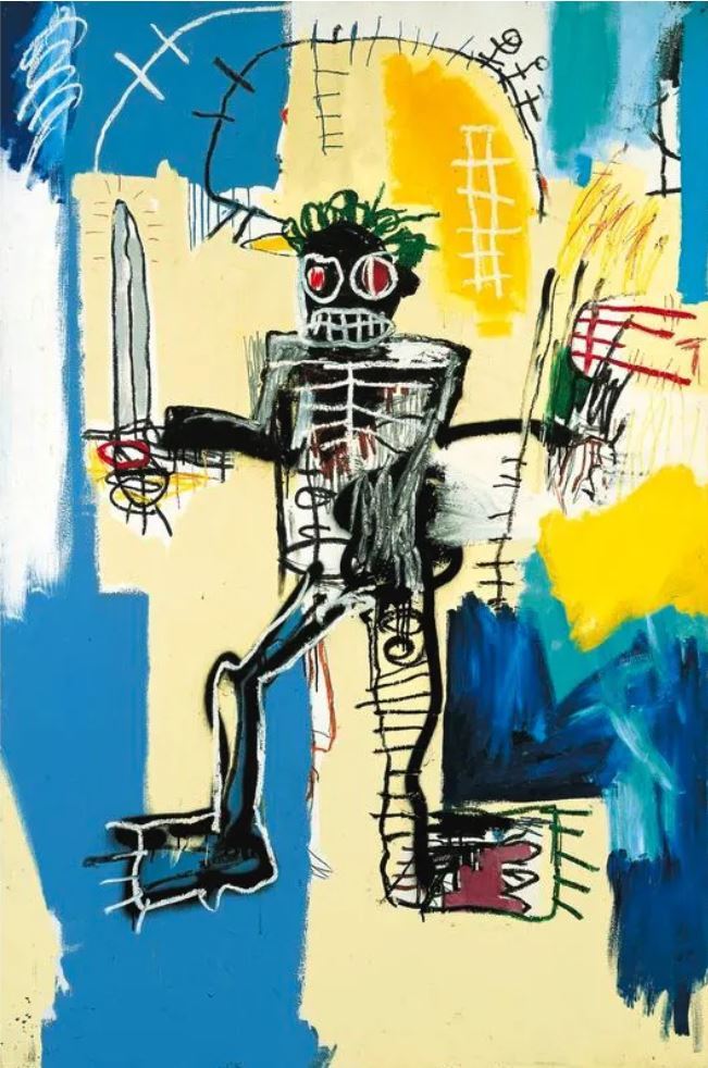 Warrior by Jean-Michel Basquiat