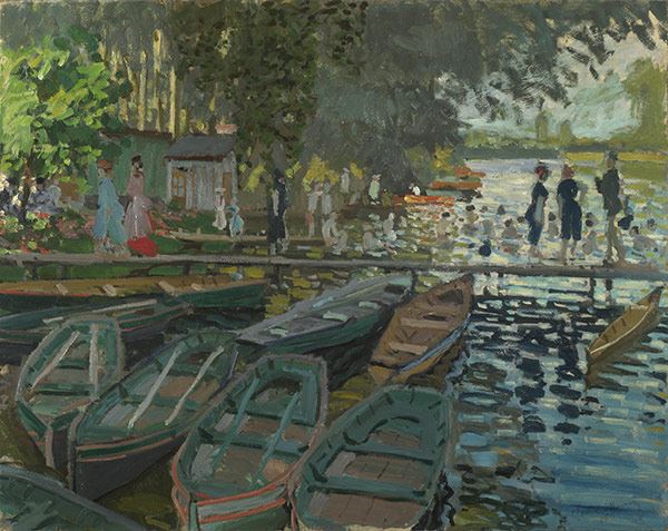 Monet's La Grenouillere