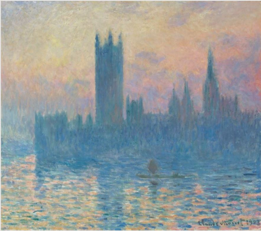 The Houses of Parliament by Claude Monet