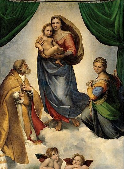 The Sistine Madonna by Raphael