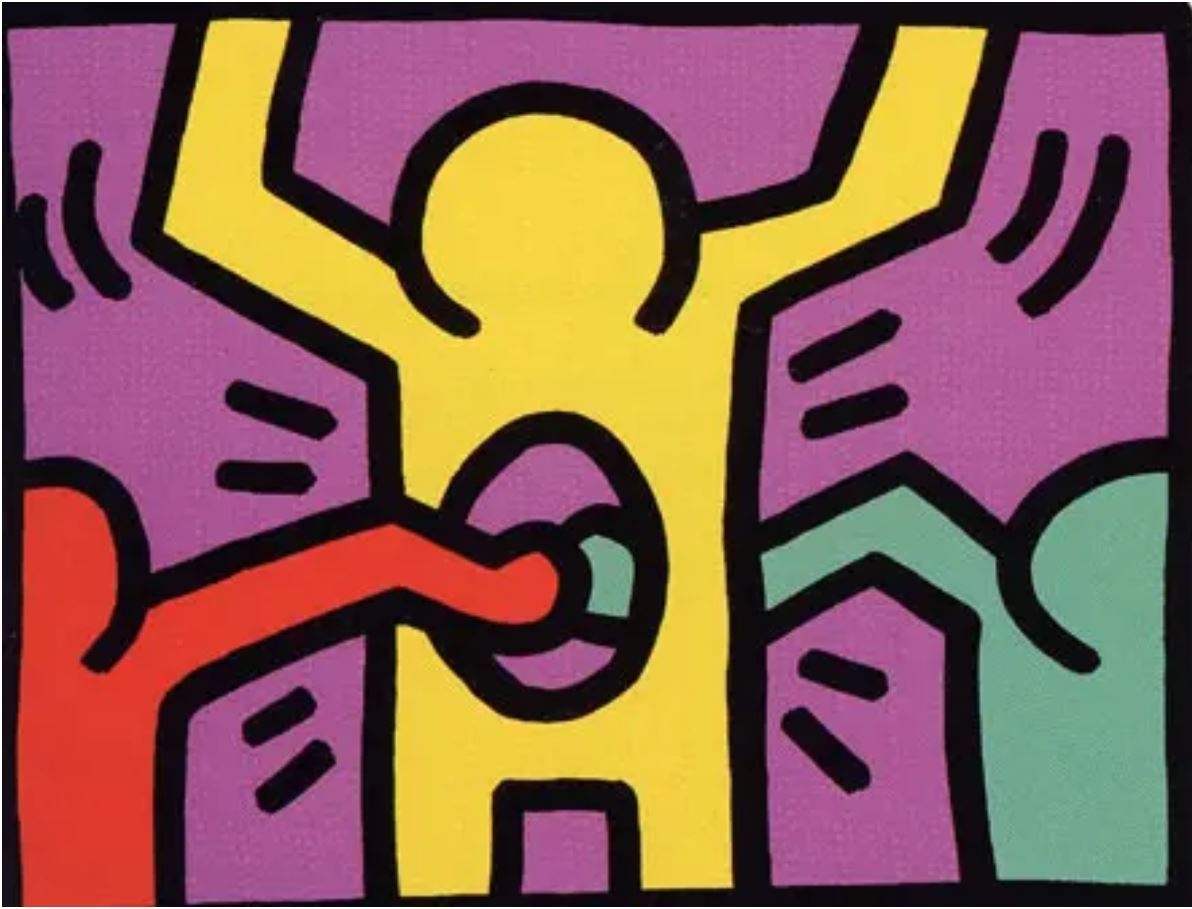 Pop Shop 1 by Keith Haring 