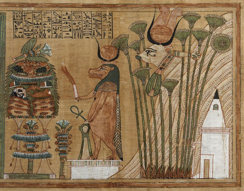 Dead on the Papyrus of Ani, c. 1250 BCE
