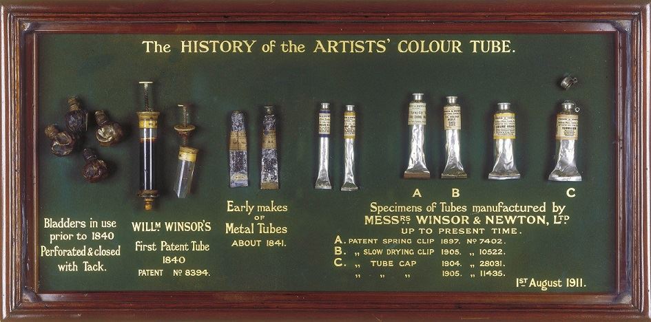 The Winsor & Newton paint tube, 1840-1911