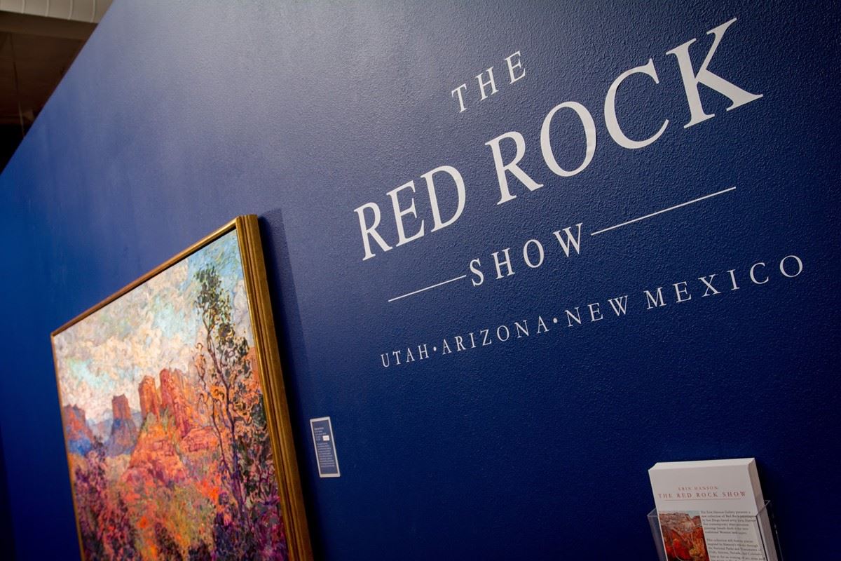 The Red Rock Show sign