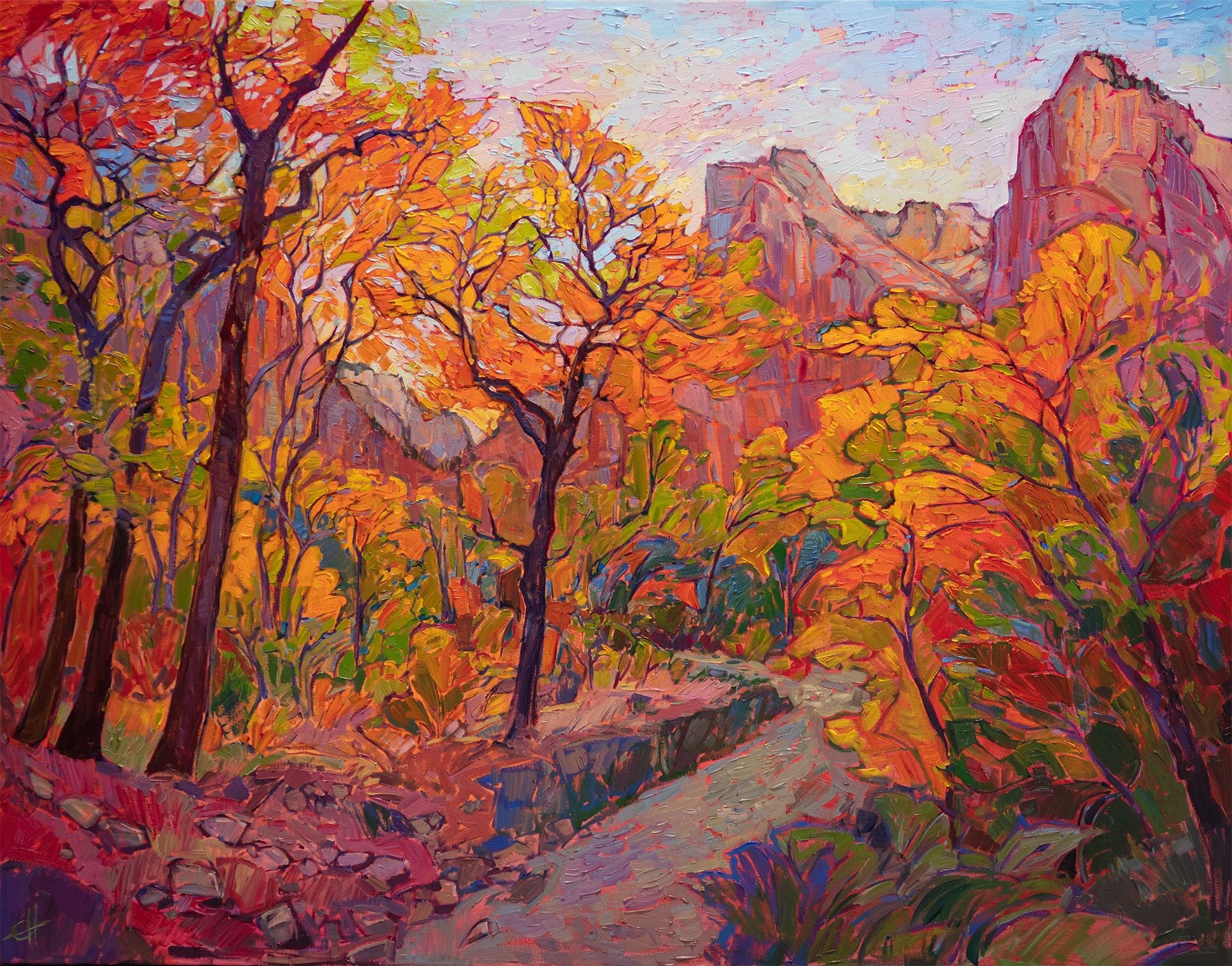 Hues of Zion by Erin Hanson