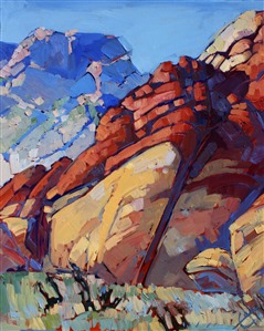 Painting Red Rock Canyon