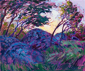 Mariposa wine country landscape painting for sale, by Erin Hanson Mariposa wine country landscape painting for sale, by Erin Hanson