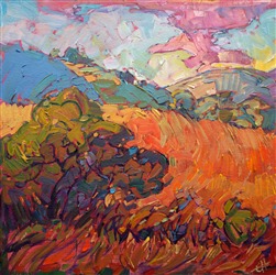 Colorful California impressionism by modern landscape painter Erin Hanson Colorful California impressionism by modern landscape painter Erin Hanson