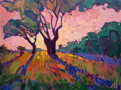 Small original oil paintings for sale by California impressionist Erin Hanson Small original oil paintings for sale by California impressionist Erin Hanson