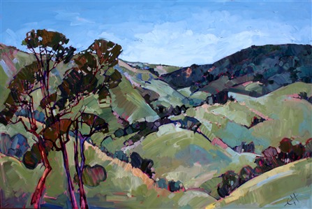 Painting California Hills