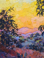 View from Adelaida Winery - Paso Robles oil painting by Erin Hanson View from Adelaida Winery - Paso Robles oil painting by Erin Hanson
