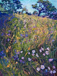 Collect impressionist artwork - wildflowers painting by modern impressionist Erin Hanson, from San Diego California Collect impressionist artwork - wildflowers painting by modern impressionist Erin Hanson, from San Diego California