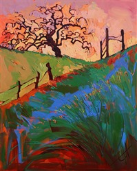 Sherbet Oak, original oil painting of Paso Robles Sherbet Oak, original oil painting of Paso Robles