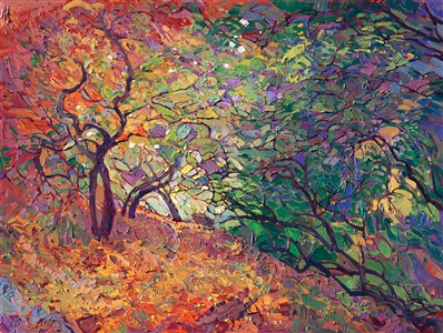 Painting Cottonwood Path