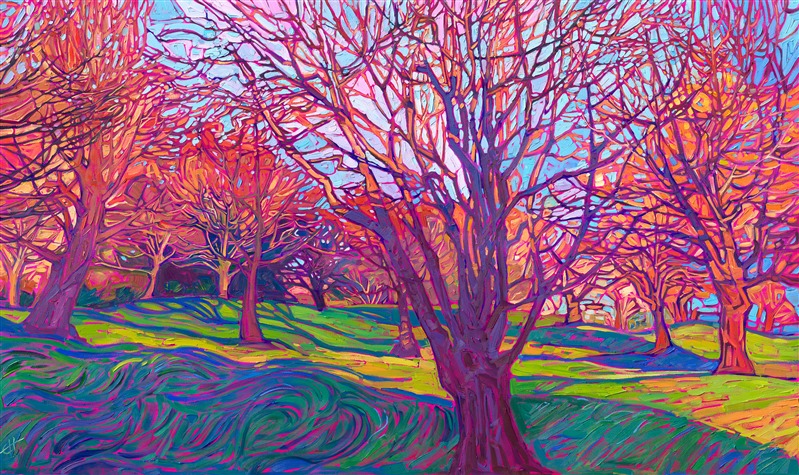 Maple trees from impressionist painter Erin Hanson&amp;amp;amp;amp;amp;amp;amp;amp;amp;amp;amp;amp;#39;s estate in Willamette Valley, Oregon.