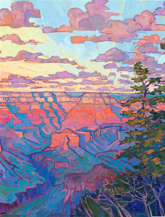 Grand Canyon in Triptych Image 2
