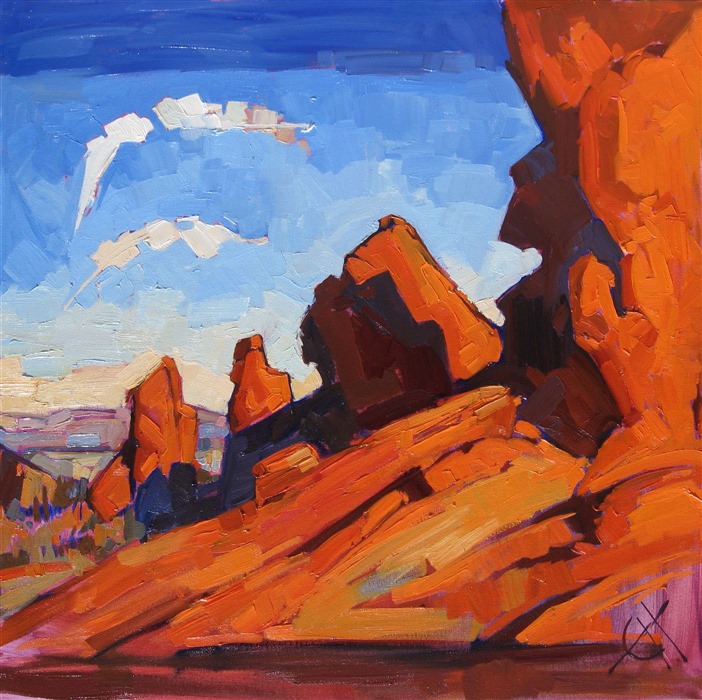 Seven Sisters at Valley of Fire State Park, by Erin Hanson 