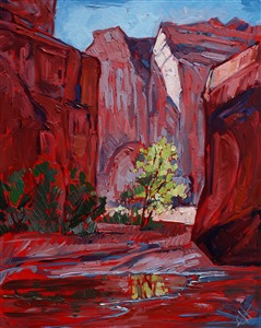 Painting Canyon Light