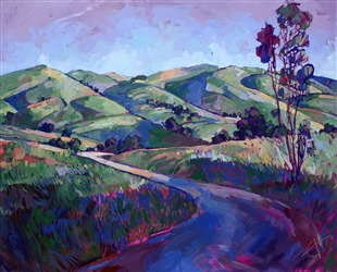 Paso Peace, original oil painting by Erin Hanson Paso Peace, original oil painting by Erin Hanson