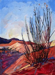 Coral Pink Sand Dunes oil painting landscape by Erin Hanson Coral Pink Sand Dunes oil painting landscape by Erin Hanson