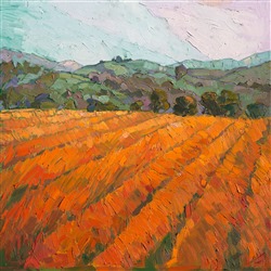 California wine country oil painting of Paso Robles, by Erin Hanson California wine country oil painting of Paso Robles, by Erin Hanson