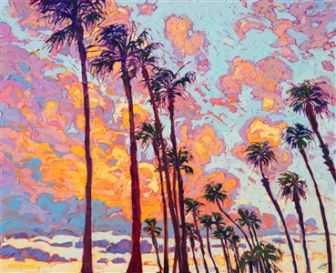 Painting Palms Sky II