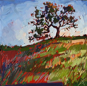 Erin Hanson paints small oils on board. Erin Hanson paints small oils on board.