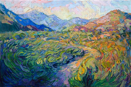 Contemporary Van Gogh original oil painting by Erin Hanson Contemporary Van Gogh original oil painting by Erin Hanson