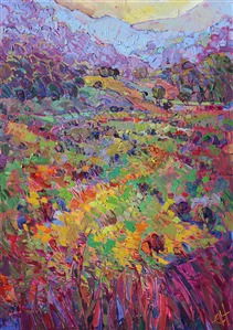 Contemporary impressionism premier coup oil painting by Erin Hanson Contemporary impressionism premier coup oil painting by Erin Hanson