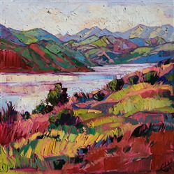 Central wine country artwork by California impressionist Erin Hanson Central wine country artwork by California impressionist Erin Hanson