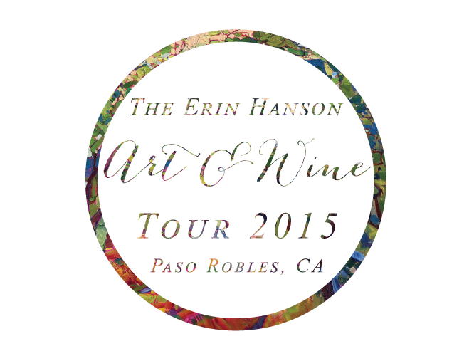 Insider Peek at The Erin Hanson Art and Wine Tour 2015