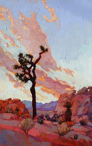 An Erin Hanson desert painting