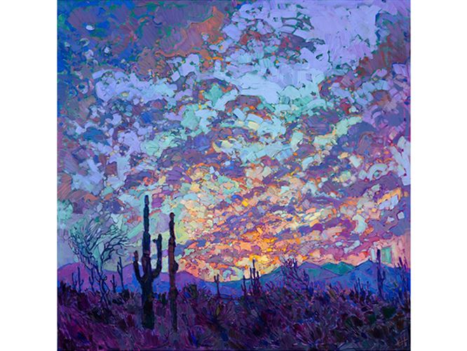 An Erin Hanson painting