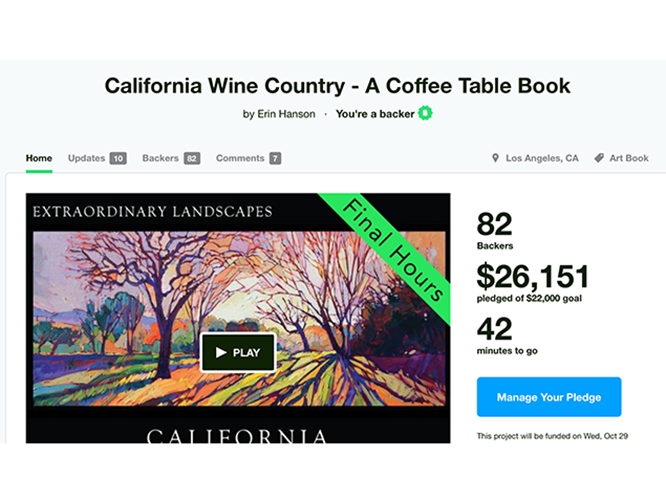 California Wine Country book for purchase