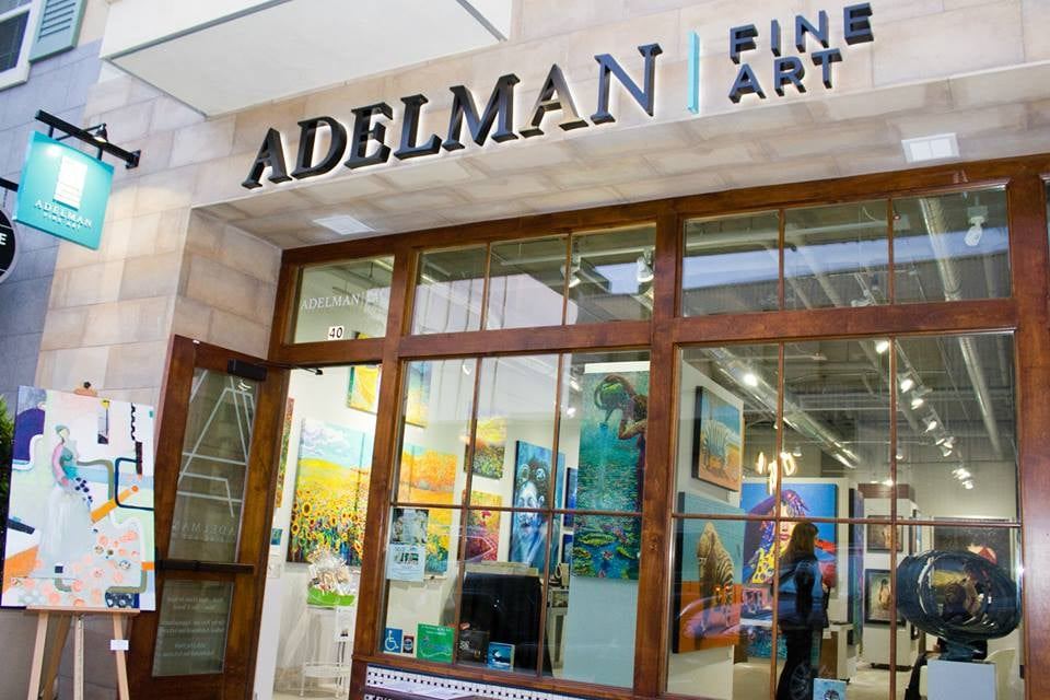 Adelman Fine Art entrance