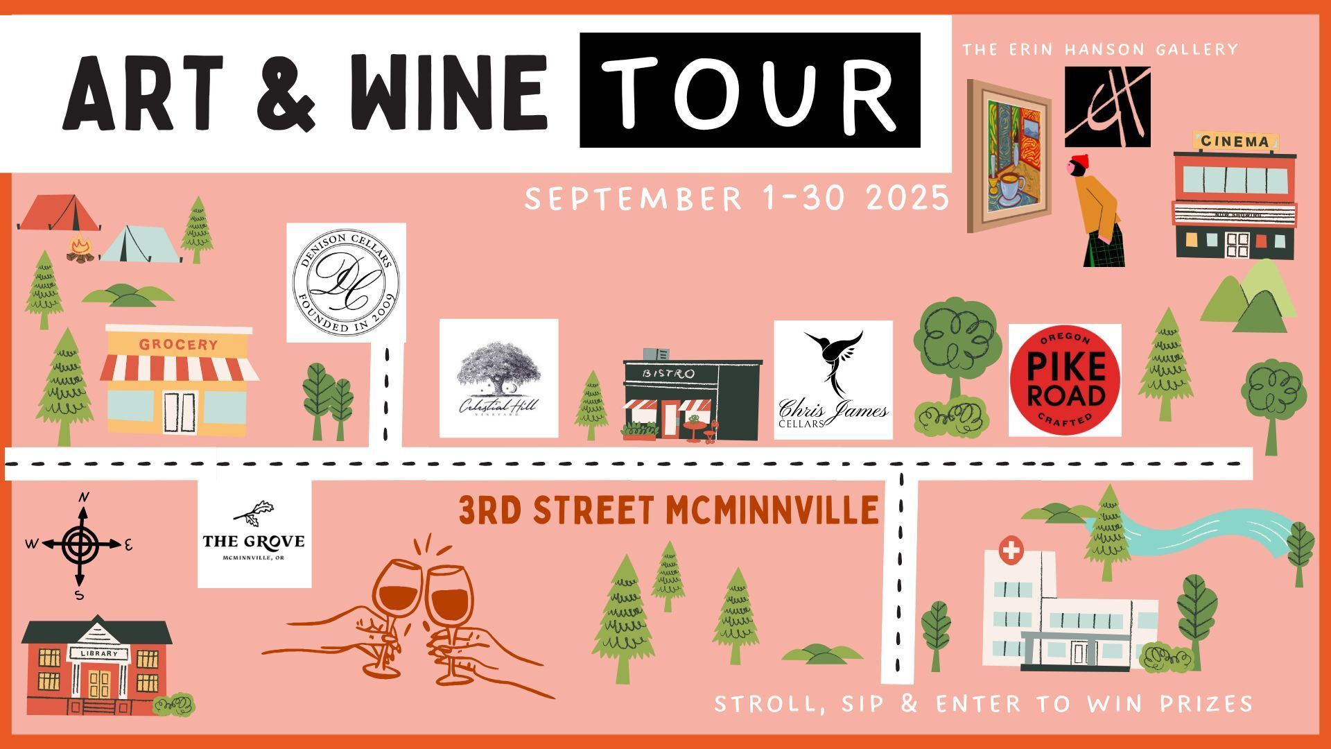 3rd Street Art & Wine Walk