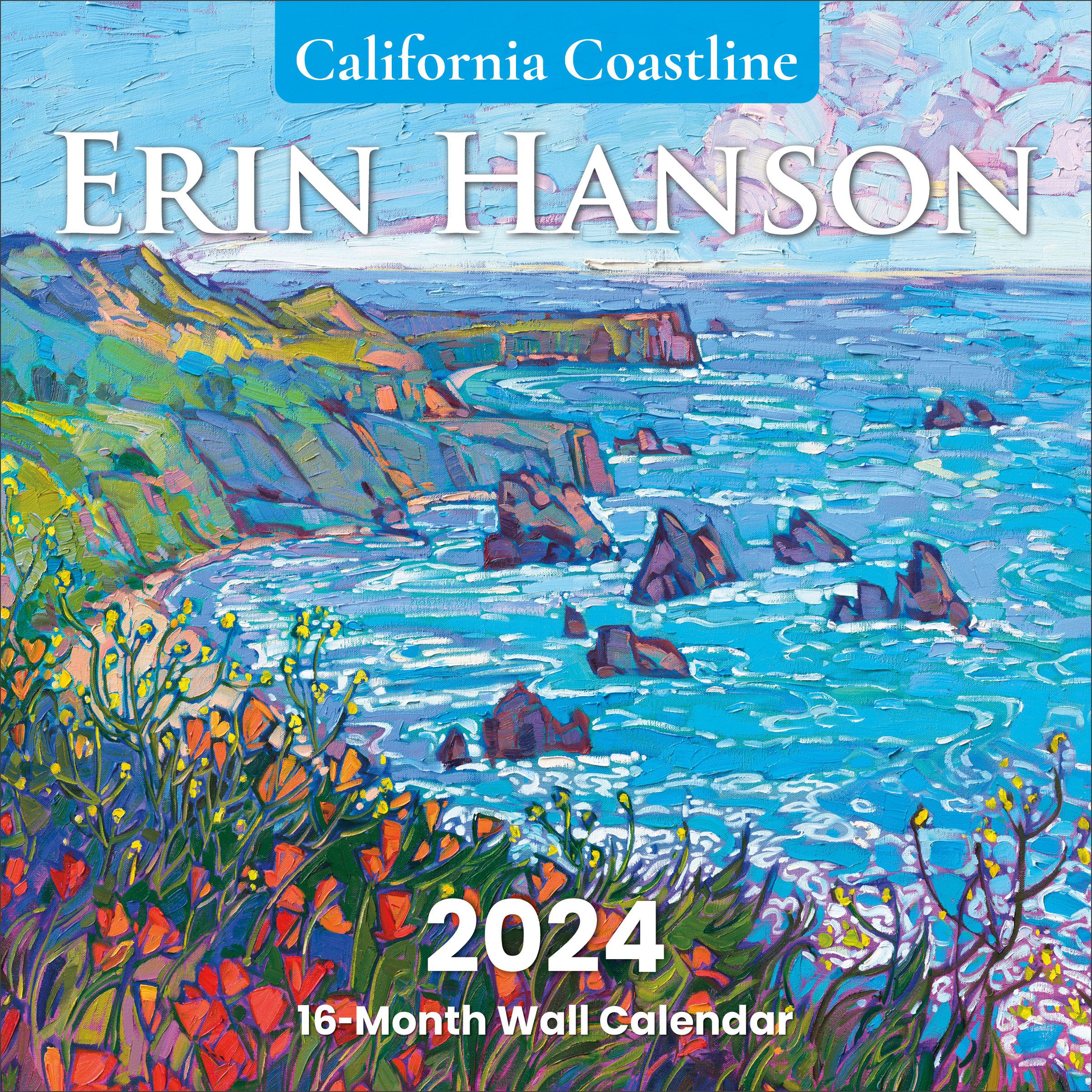 2024 Calendar - California Coastline