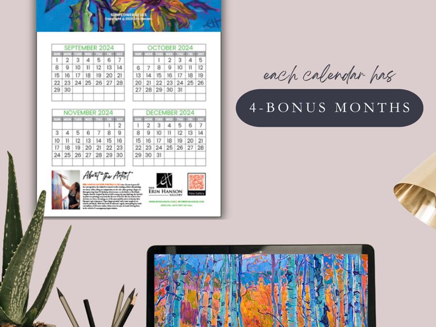 2025 Wall Calendar - Color Wheel
