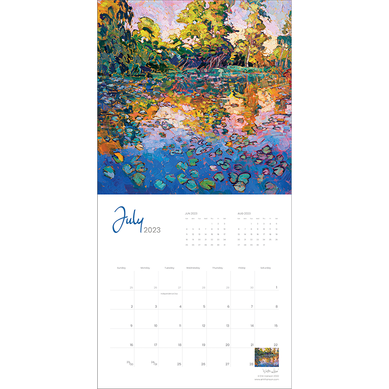 2023 Wall Calendar - Open Impressionism Classics Image 3