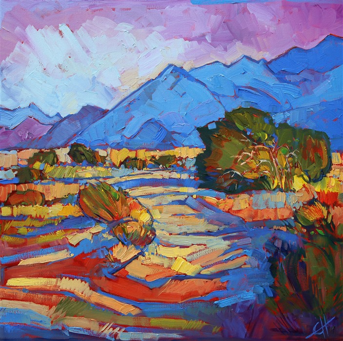 Pure color seen through the eyes of the artist, making Borrego Springs sparkle with life. 
