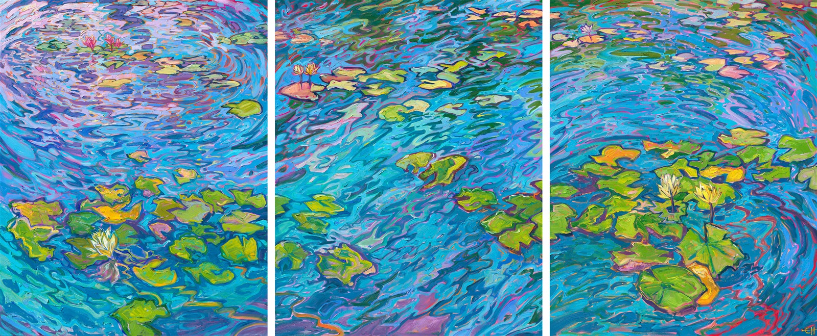 Triptych Custom Paint By Numbers - 3 Panel Painting (36 Colors)