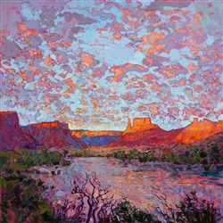 Erin Hanson painting North of Arches