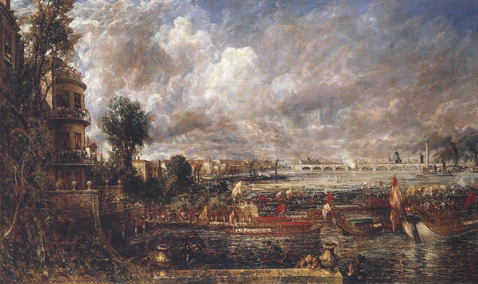 The Opening of Waterloo Bridge