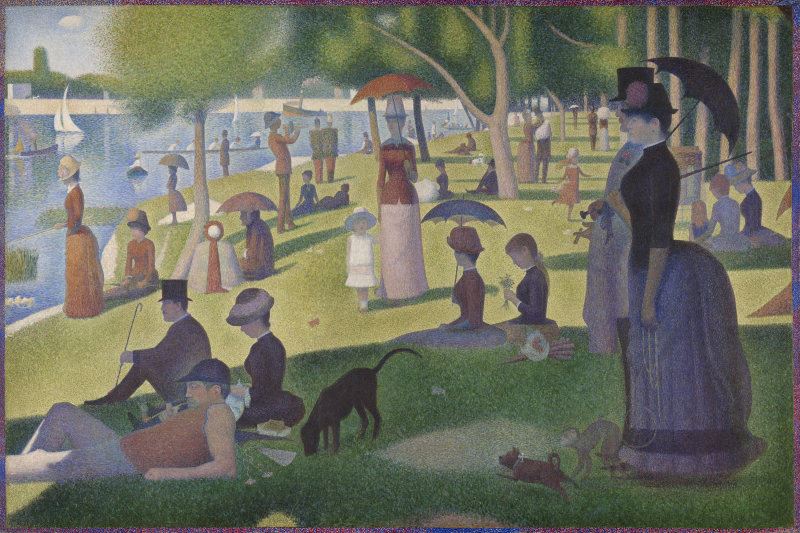 A Sunday Afternoon on the Island of La Grande Jatte by Georges Seurat