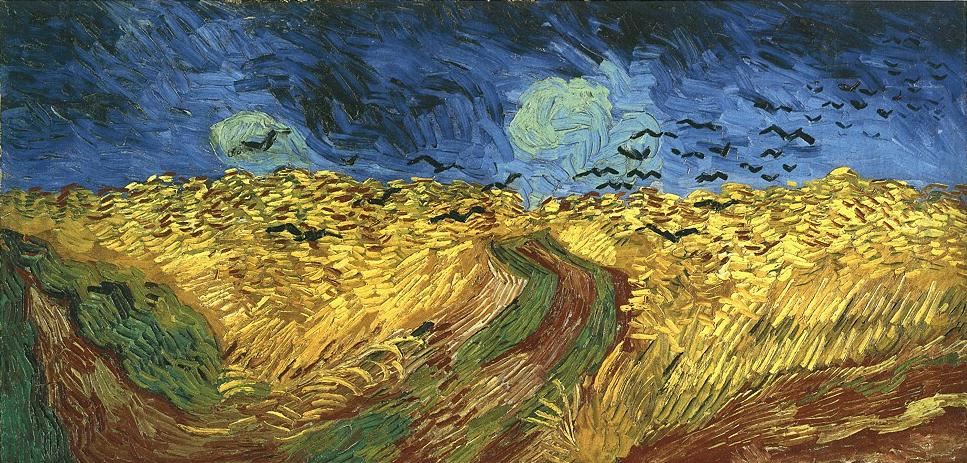 Wheatfield with Crows by Vincent Van Gogh