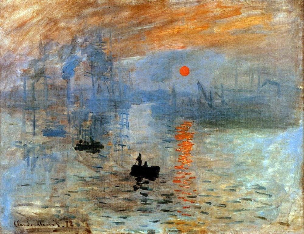 Impression, Sunrise by Claude Monet