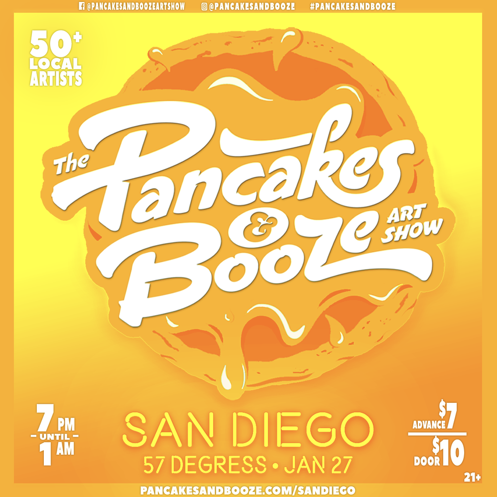 The San Diego Pancakes & Booze Art Show
