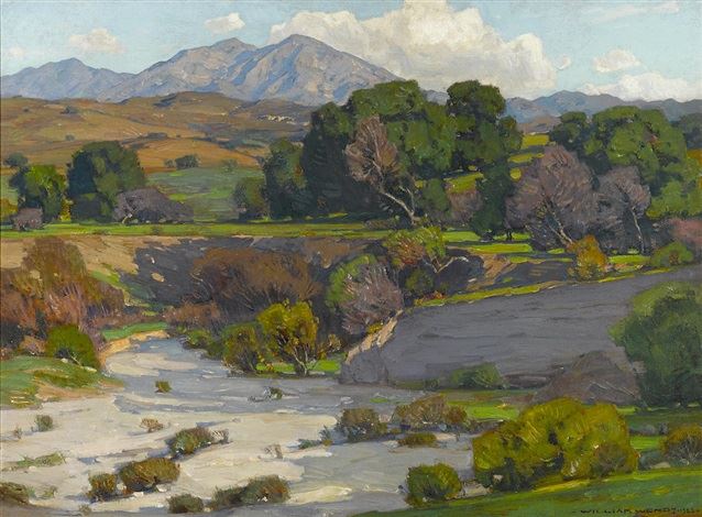 Saddleback Mountains, William Wendt, 1923